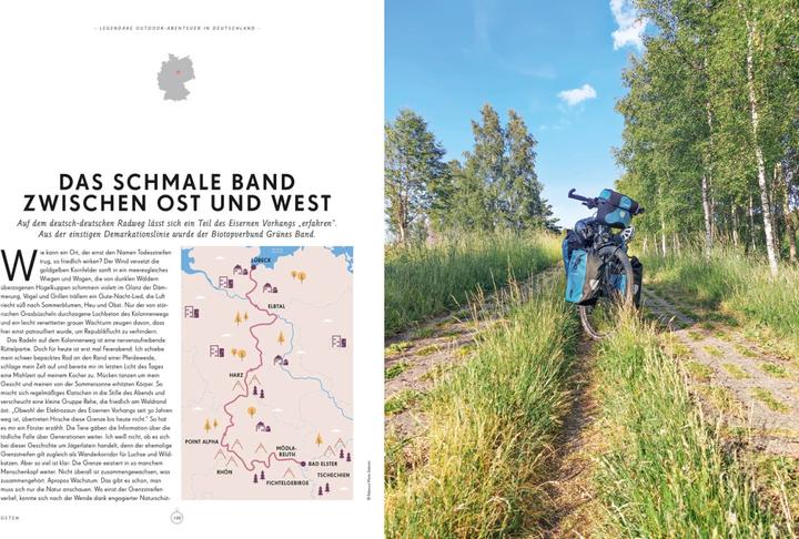 Image du produit Bildband Legendäre Outdoorabenteuer in Deutschland (Allemand, 2023)