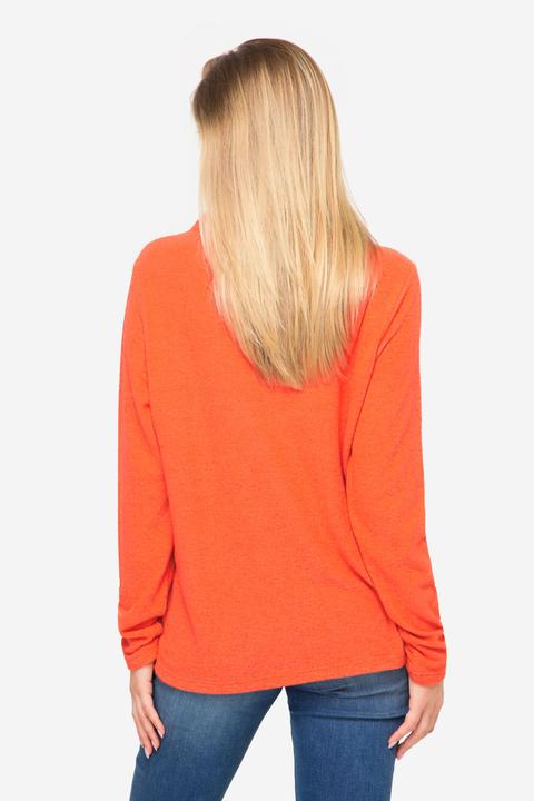 Produktbild Laurasøn Sweatshirt, Vogel-Print, Stehkragen, Langarm, OEKO-TEX (M)