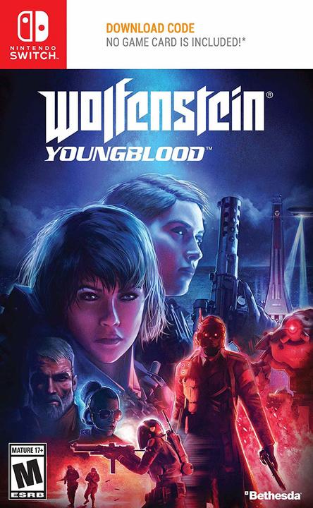 Produktbild Bethesda Wolfenstein: Youngblood (Code in Box) (Import) (Switch, Switch Lite, Switch OLED)