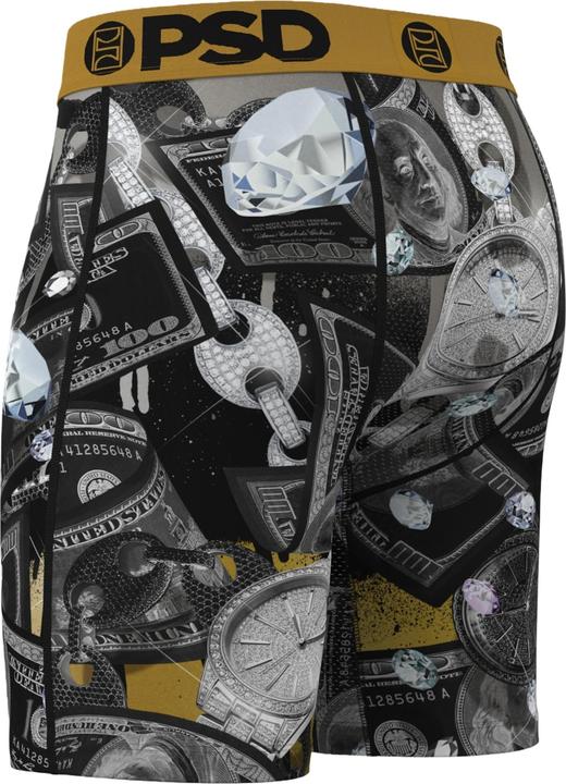 Produktbild PSD Boxershorts SILVER BANDS Unterhosen (M, Einzelpack)