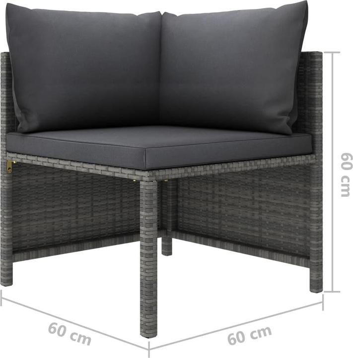 Immagine prodotto vidaXL Garten Lounge Set