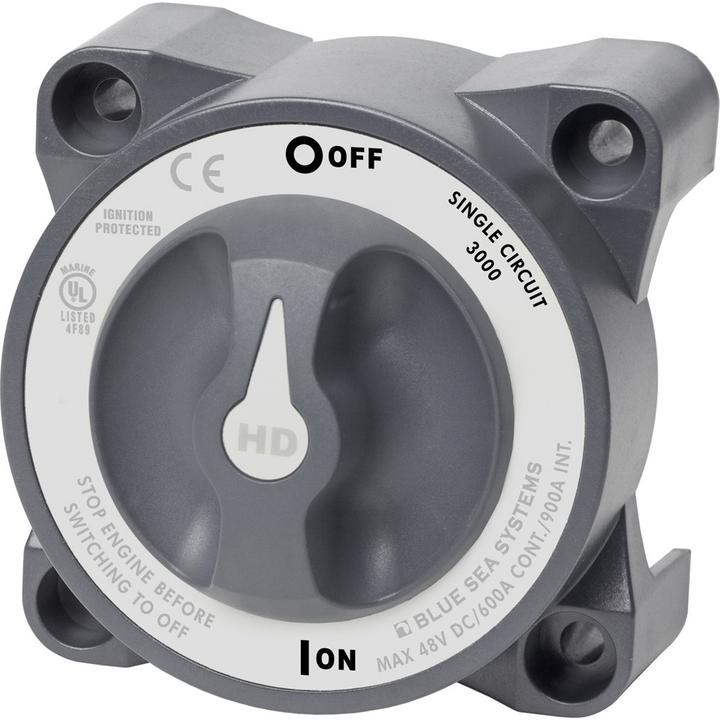 Actual product image Blue Sea High Performance Battery Switch On Off