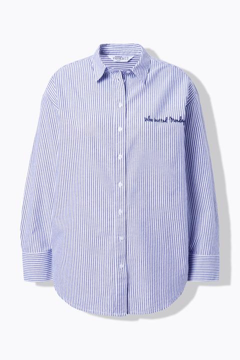 Immagine prodotto Studio Untold Camicia dal taglio oversize con righe e ricami (54)