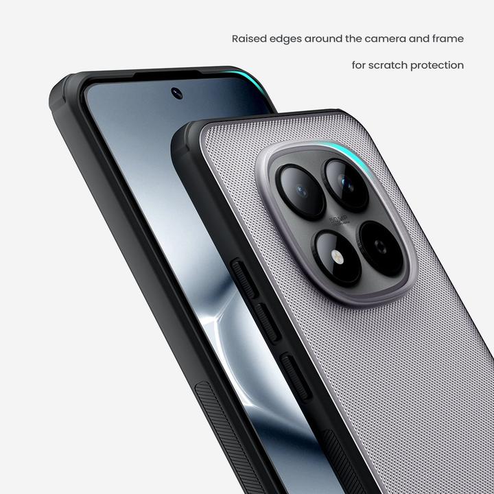 Produktbild Nillkin Super Frosted PRO Rückseite für XIAOMI Redmi Note 15 Pro+ 5G Transparent Schwarz