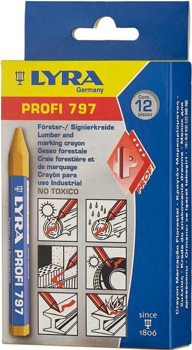 Lyra Förster- und Signierkreide (12x)