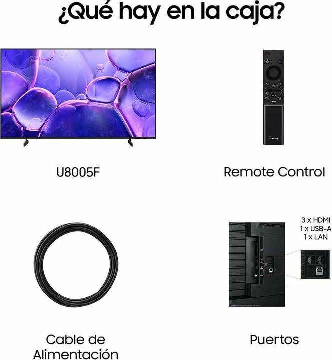 Produktbild Samsung TU43U8005FU (43", LED, 4K)