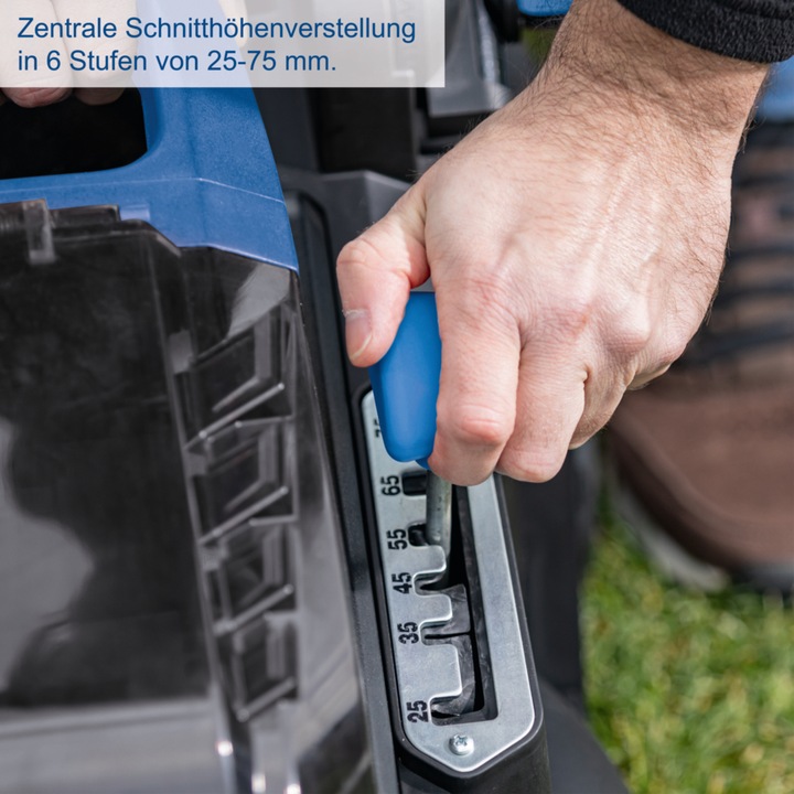 Produktbild Scheppach Akku-Rasenmäher BC-MP380-X - SET XL2 (DIY) (Akkubetrieb)