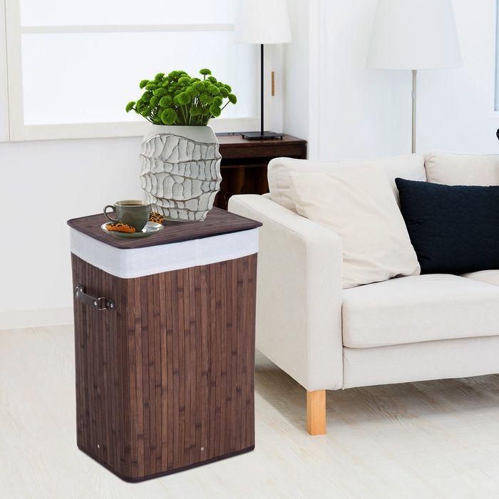 Produktbild Homcom Wäschekorb mit 2 Tragegriffen (72 l)