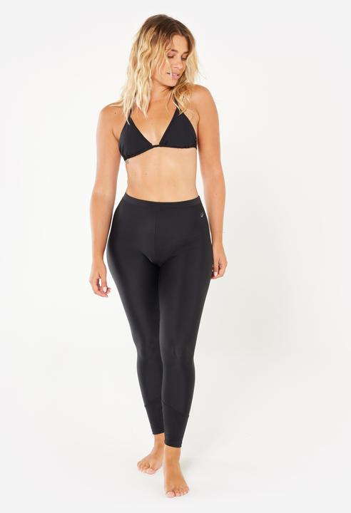 Actual product image Olaian Leggings Surfen Damen UV-Schutz - Size + schwarz (XL)
