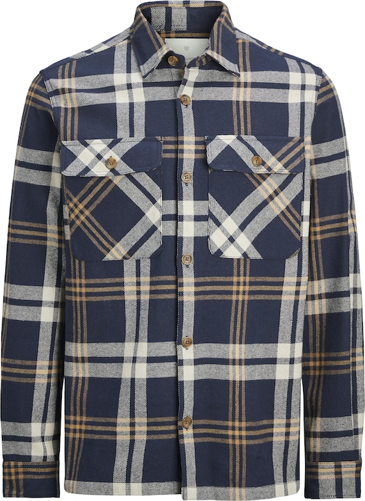 Image du produit Jack & Jones Jprraymond Melange Check Ls Overshirt Sn (XS)