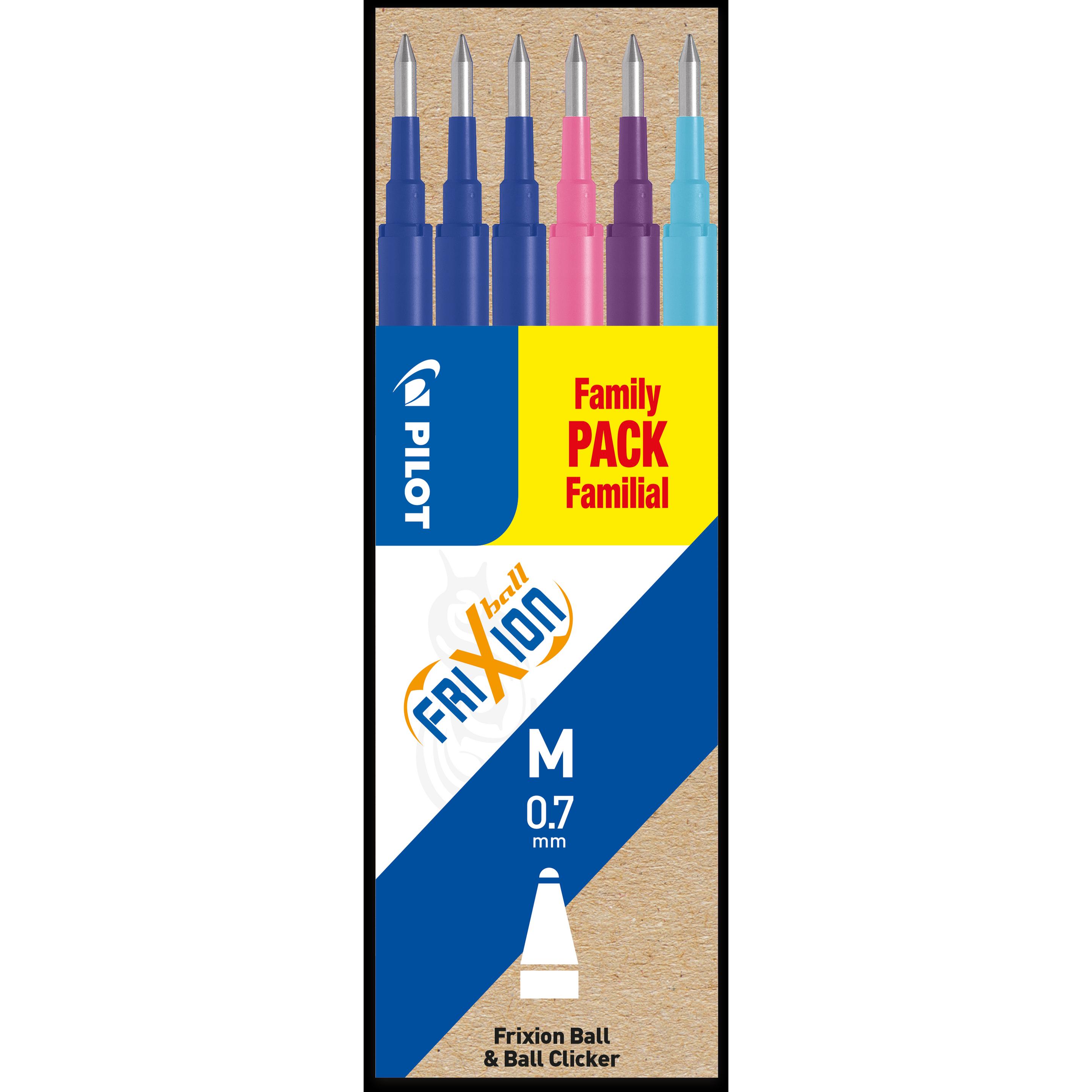 Pilot, Ersatzpatrone, FriXion Refill (Ersatzmine, Mehrfarbig, 0.35 mm)