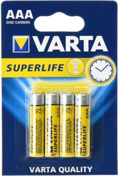 Actual product image Varta Superlife (4 pcs., AAA)