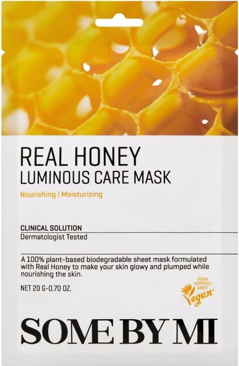 Actual product image Some By Mi Daily Solution Honey Luminous Care Face Mask - 20 g