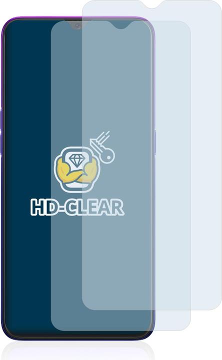 Actual product image BROTECT Screen Protector Clear (2 Piece, Oppo Reno Z)
