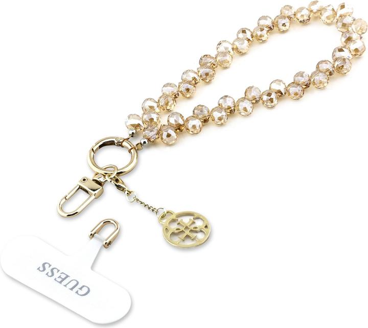 Actual product image Guess Crystals with Charm Universal Hand Strap - gold