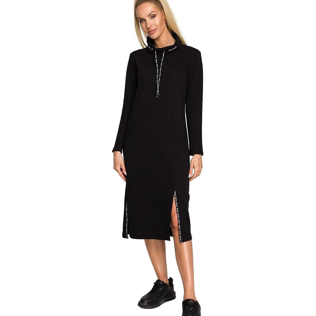 Made of Emotion, Damen, Kleider, Alltagskleid Moe, Schwarz, (L)