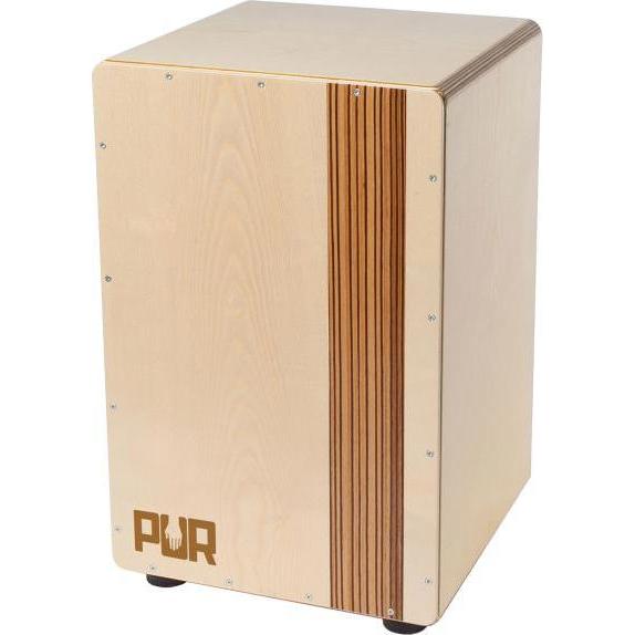 PUR PC2259 Compact QS Zebrano Cajon (Perkussion), Perkussion, Braun