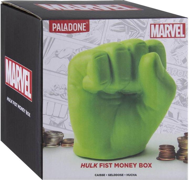 Actual product image Paladone Products Marvel Hulk Fist Money Box