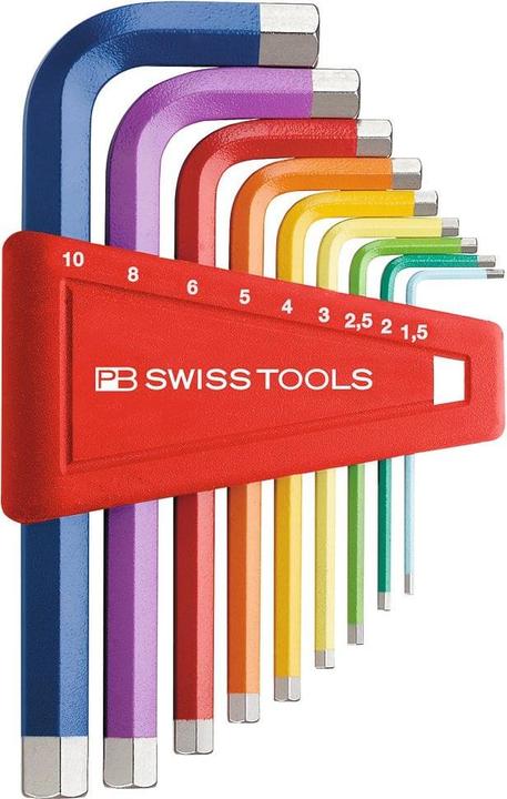 PB Swiss Tools Allen wrench set 1.5-10