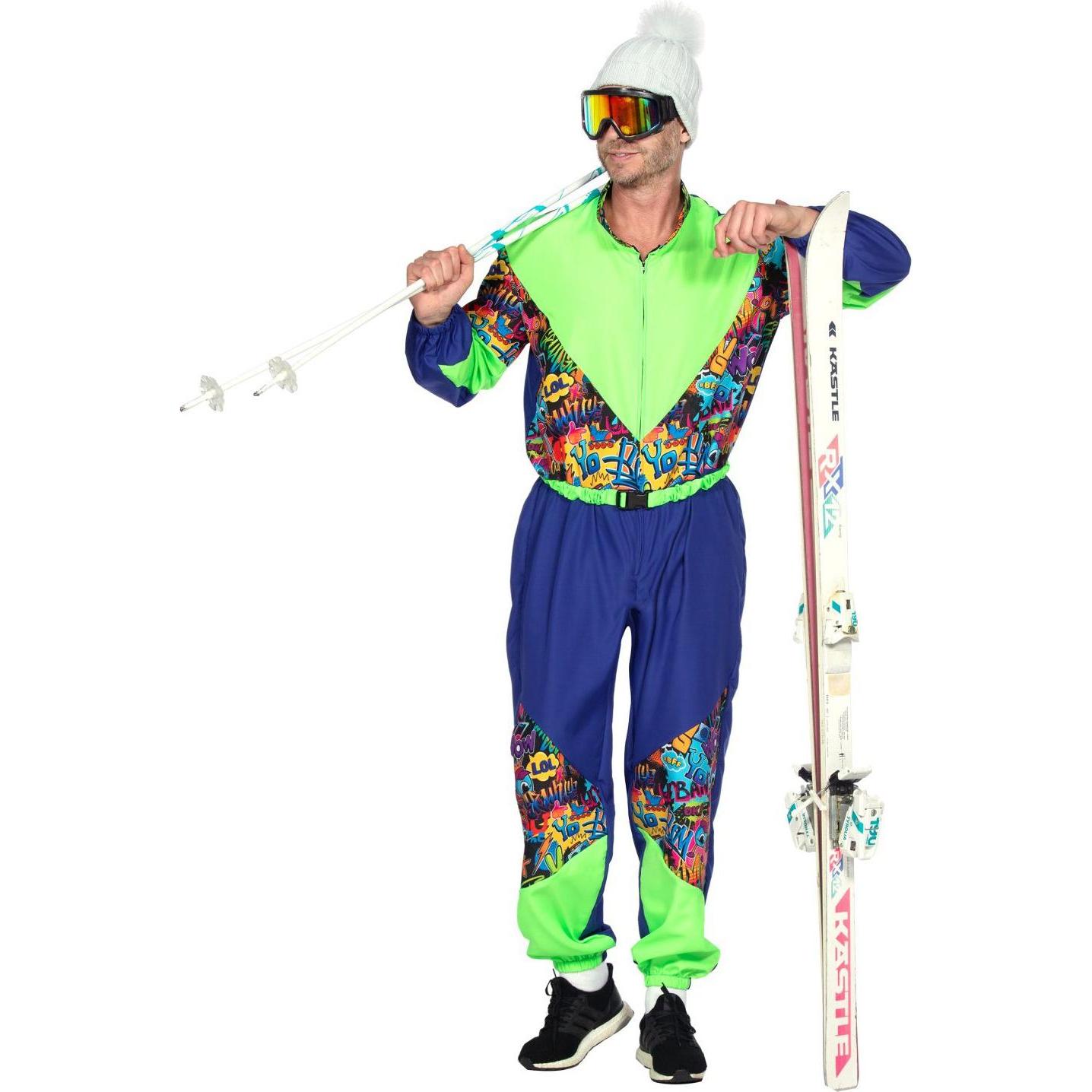 Metamorph 80er Après Ski Anzug für Männer (XL)