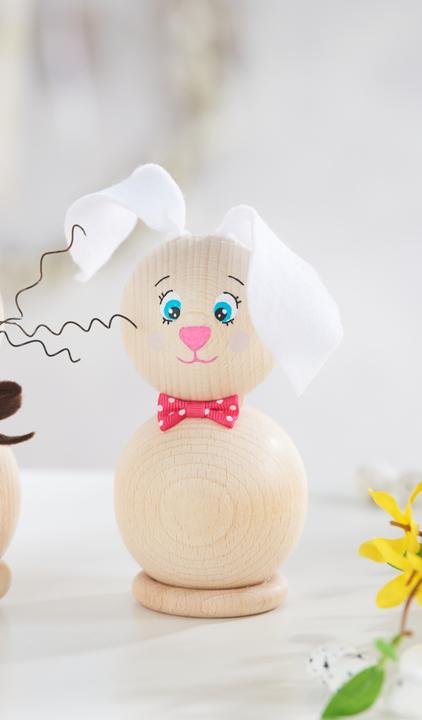 Produktbild VBS Holzkugeln halbgebohrt "Ø 70 mm"