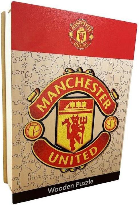 Productafbeelding Iconic FC Manchester United - Logo - Holz Puzzle Grösse M (270 Teile) (270 onderdelen)