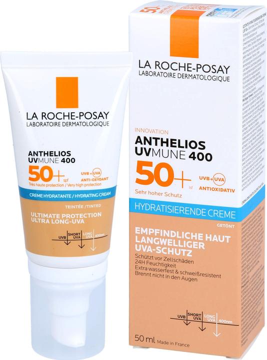Actual product image La Roche Posay Anthelios UV Mune 400 (Sun cream face, SPF 50+, 50 ml, 77 g)