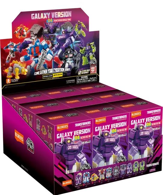Actual product image Blokees Transformers Galaxy Version 04 Fractured Space-Time Asst 6pcs