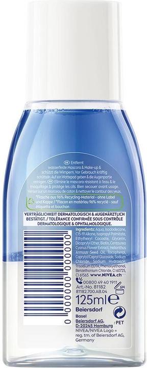 Actual product image NIVEA Eye make-up remover for waterproof make-up (Make-up remover, 125 ml)