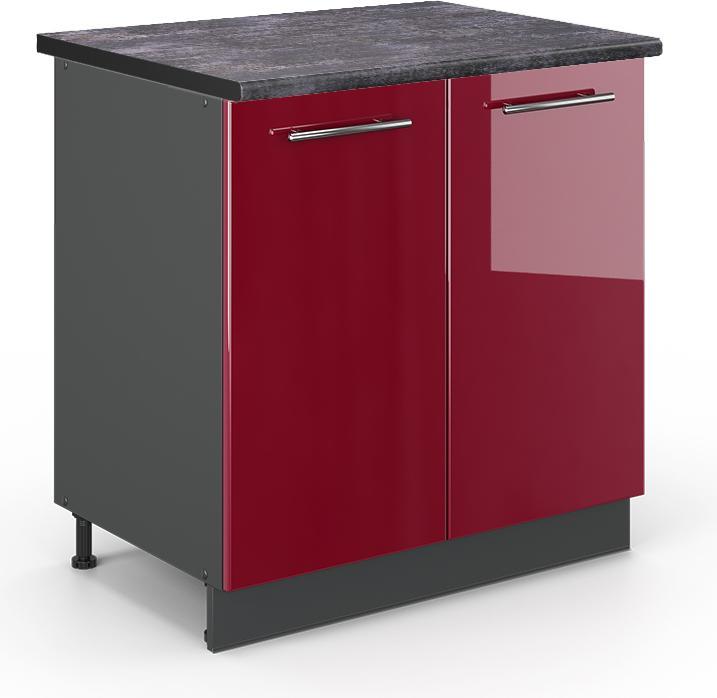 Anthrazit, Bordeaux Hochglanz