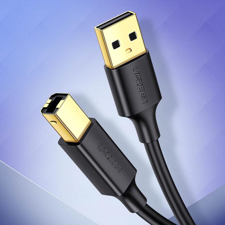 Produktbild Ugreen USB A – USB B (5 m, USB 2.0)