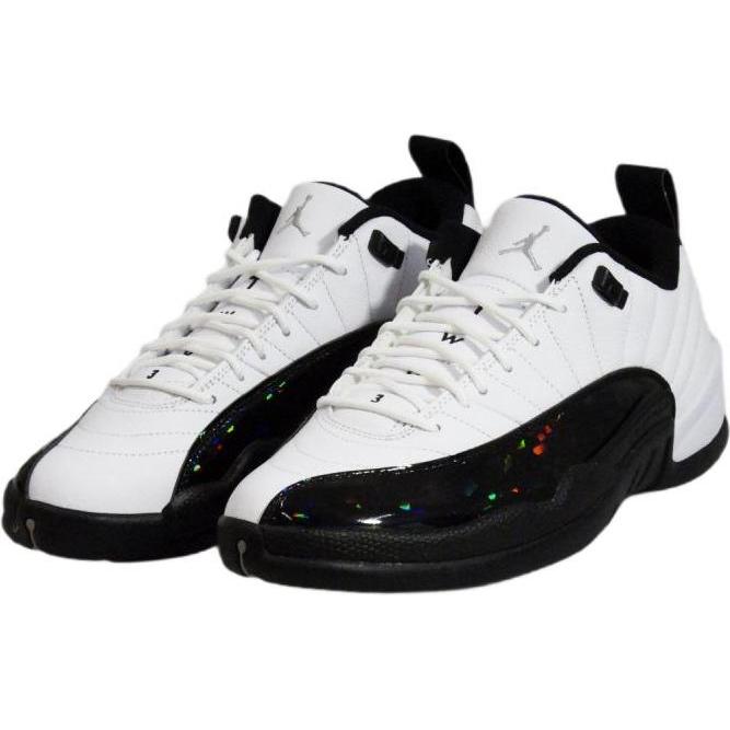Air Jordan, Uomini, Sneaker, Men's 12 Retro Low GC 25 Years In China - DO8726-100, Bianco, Nero, (47)