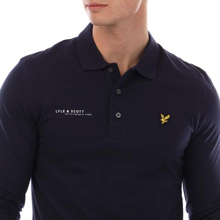 Produktbild Lyle and Scott CoOrdinate Poloshirt Langärmlig (L)