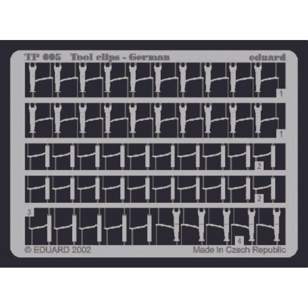 Eduard Tool clips-German
