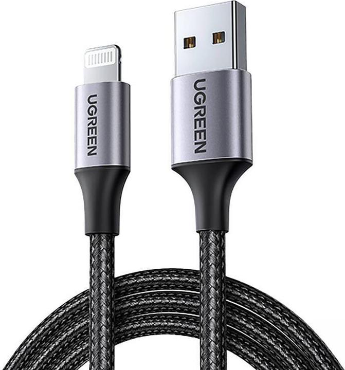 Produktbild Ugreen USB A – Lightning (2 m, USB 2.0)