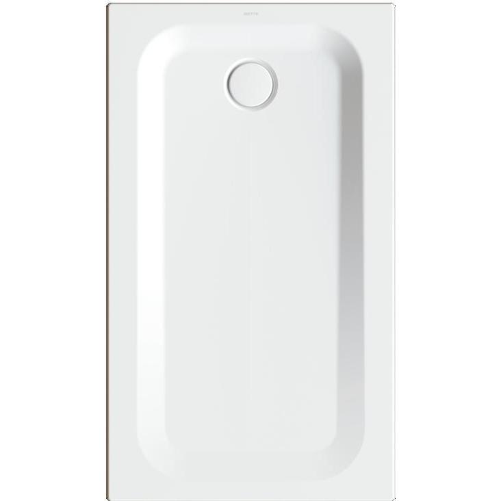 Bette, Duschwanne, Ultra Rechteck-Duschwanne 1300x750x35mm, mit Antirutsch Pro, 5785