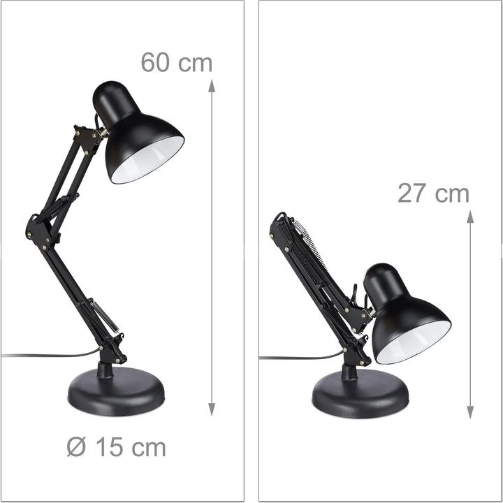 Immagine prodotto Relaxdays Lampada da scrivania (E27)