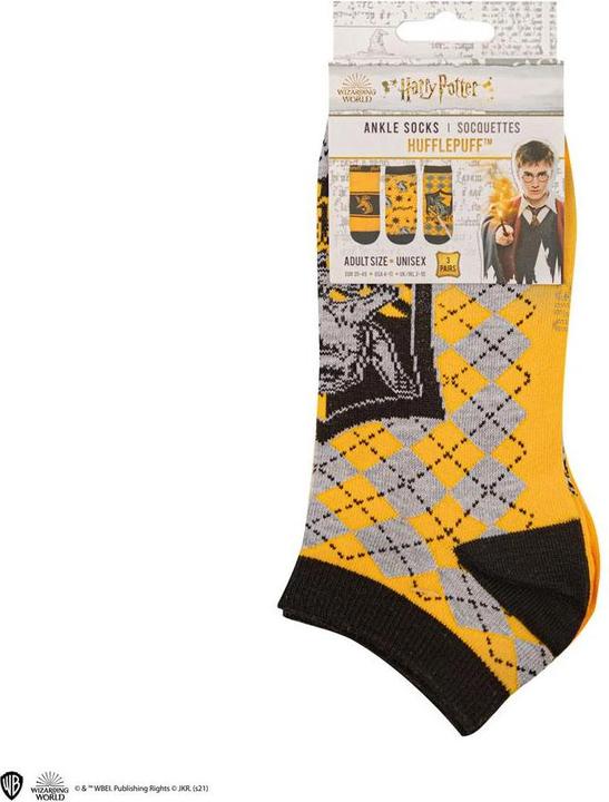 Produktbild Cinereplicas Harry Potter: Hufflepuff (3 Paare) (3er Pack, 40)