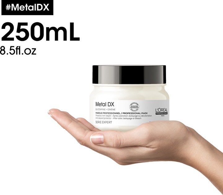 Immagine prodotto L'Oréal Professionnel Maschera DX in metallo (250 ml)