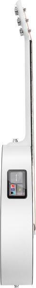 Actual product image Lava Music Guitar ME Play 36 inch Frost White with cable (Classical guitar, HPL (High pressure laminate))