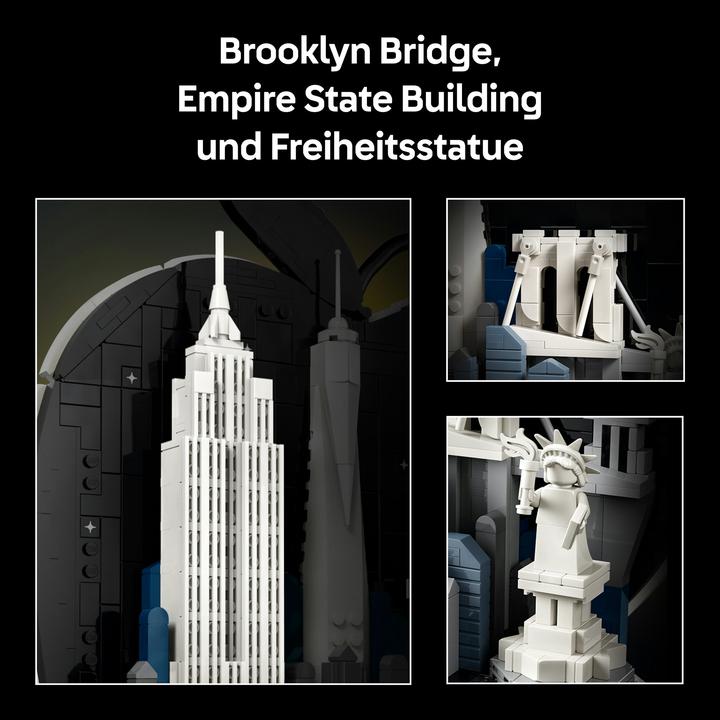 Produktbild LEGO New York City - The Big Apple (21066, LEGO Architecture)
