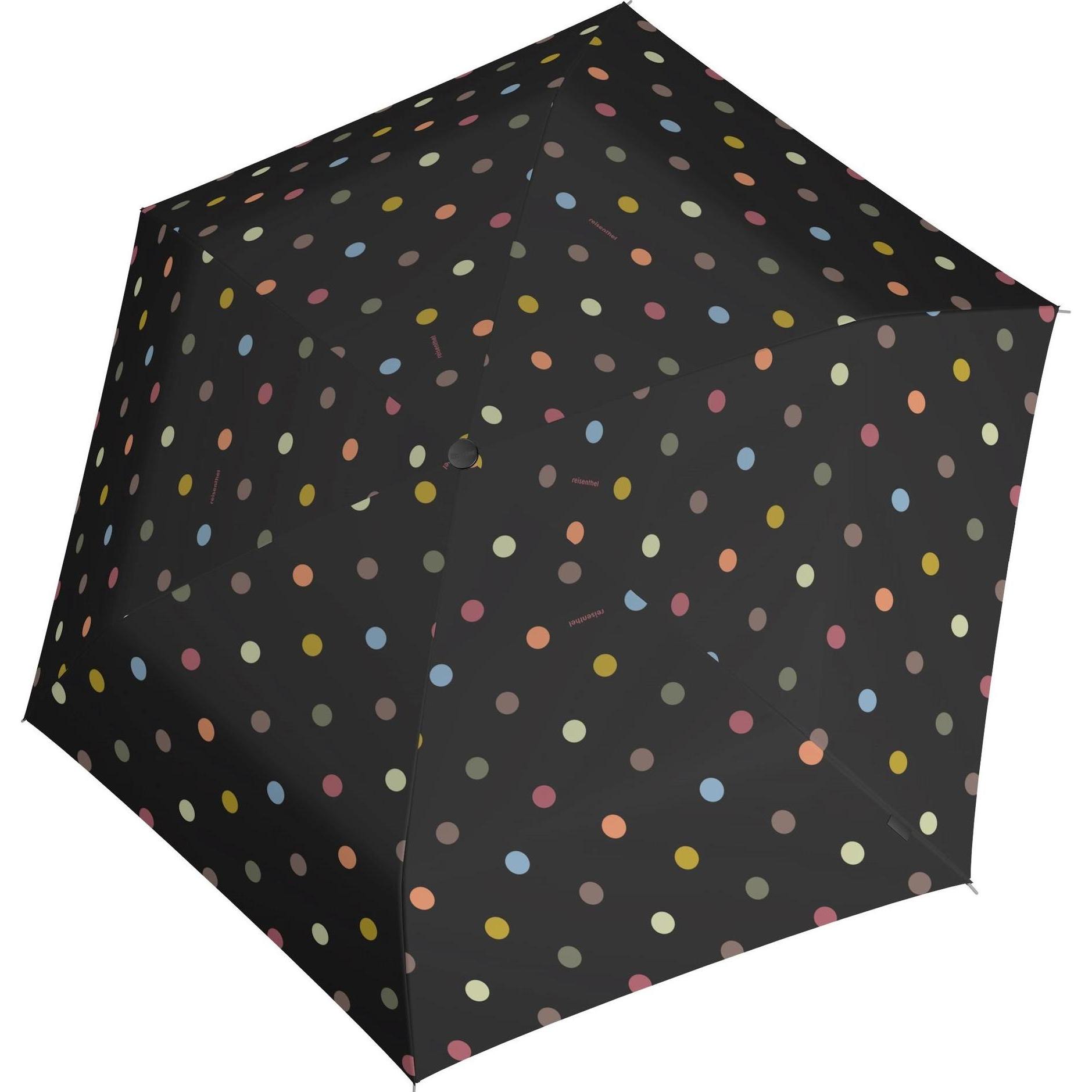 reisenthel, Herren, Regenschirm, Schirm Pocket Mini Dots, Mehrfarbig