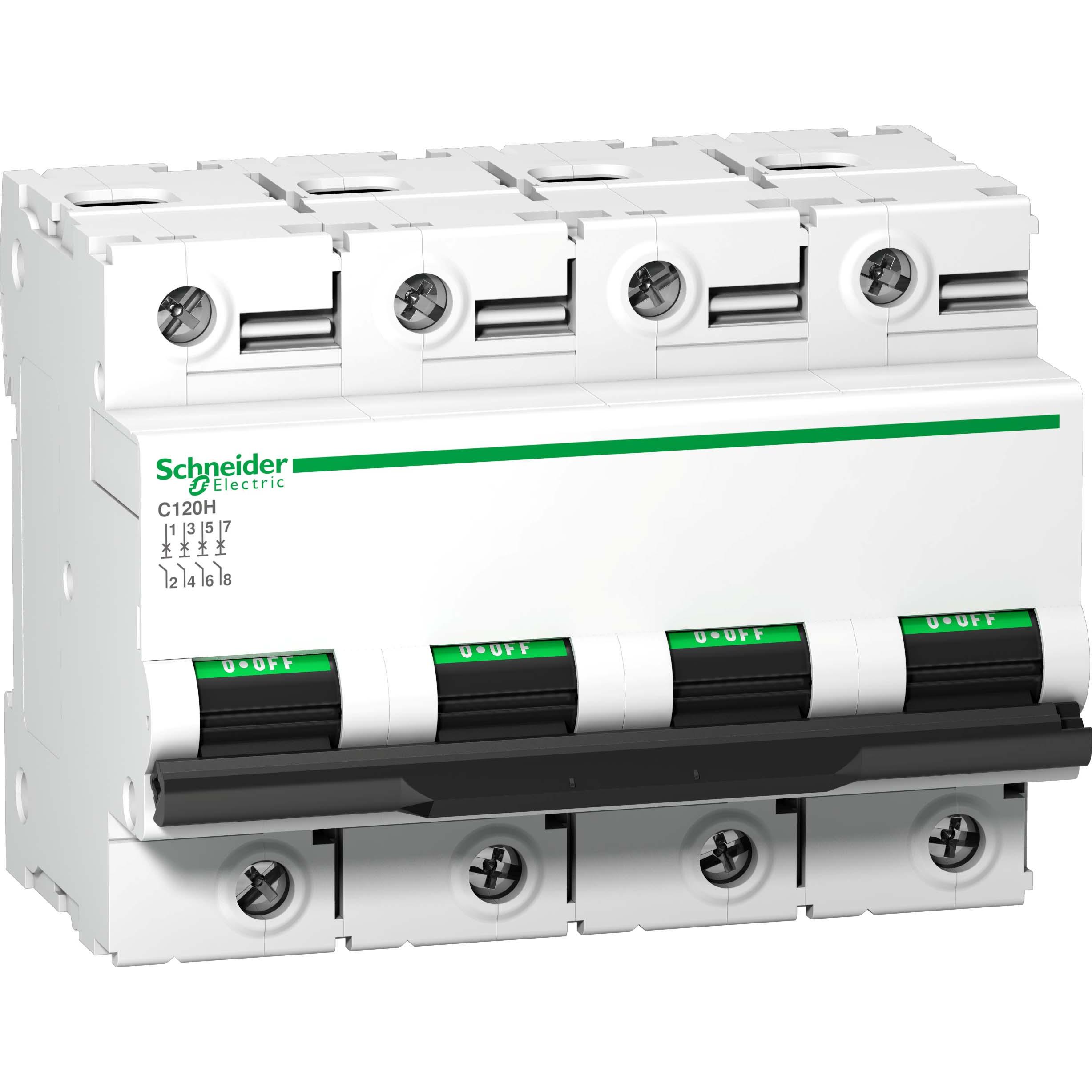 Schneider Electric, Schutzschalter, LSSchalter C20H 4p