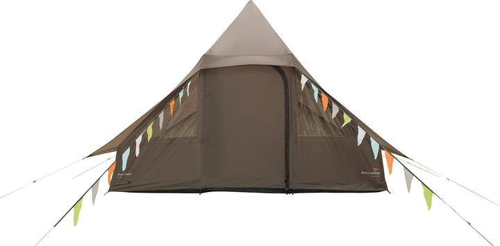 Actual product image Easy Camp Glampingzelt Orsa Cabin (braun, f?r 8 Personen, Modell 2025) (9.40 kg, 8 persons)