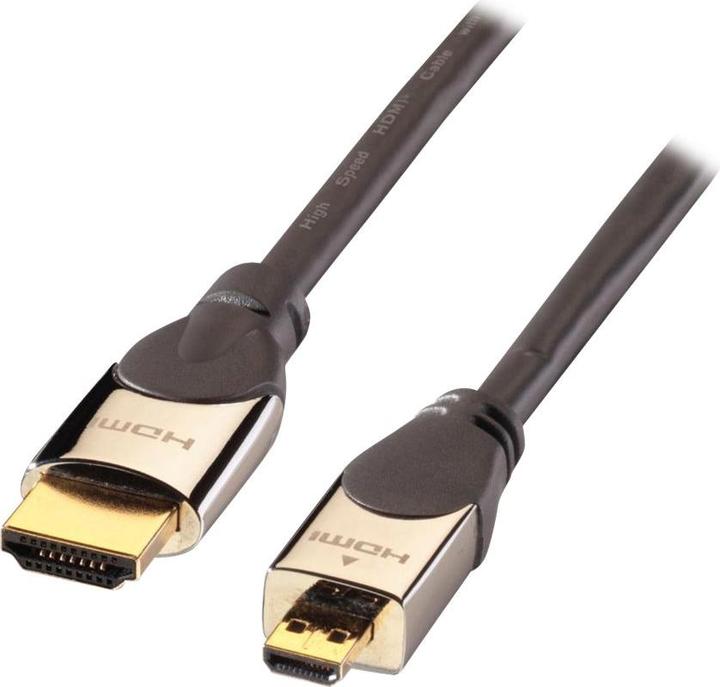 Produktbild Lindy micro HDMI (Typ D) — HDMI (Typ A) (1 m)