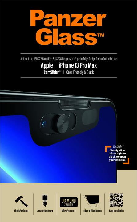 Produktbild PanzerGlass Cam Slider AB (1 Stück, Apple iPhone 13 Pro Max)
