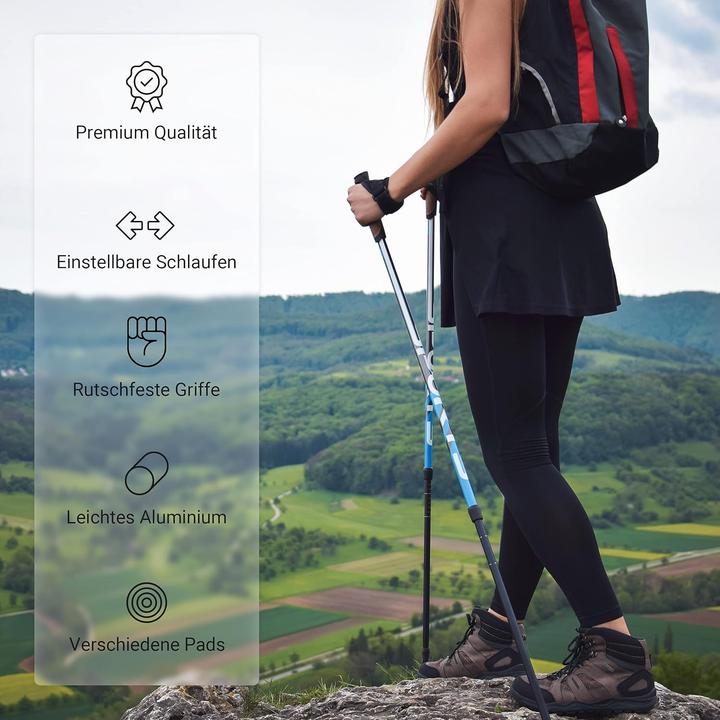 Actual product image Msports Nordic Walking Stöcke (135 cm)