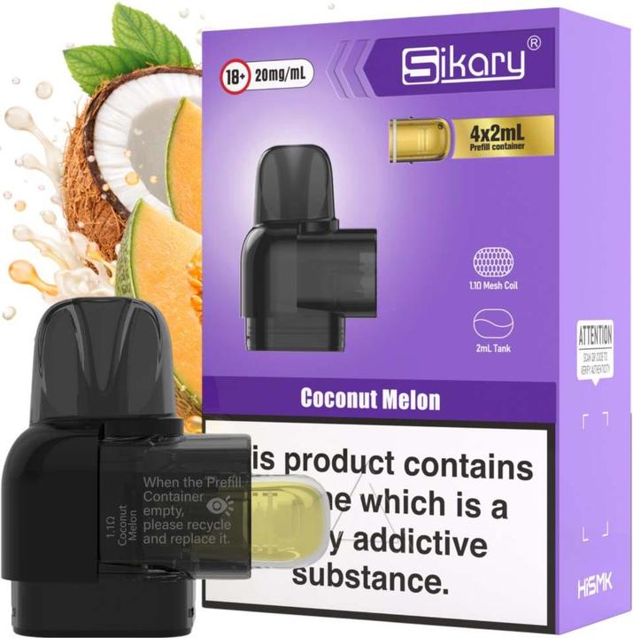 Image du produit Sikary S10000 Pod - Coconut Melon (Noix de coco, Pastèque)
