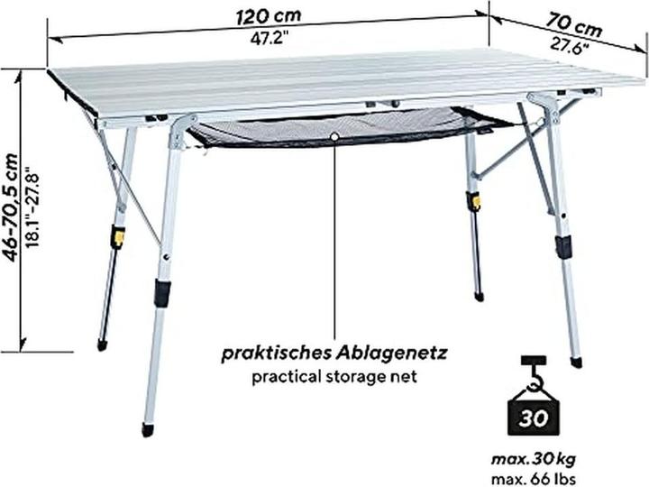 Image du produit Uquip Table de camping Variety