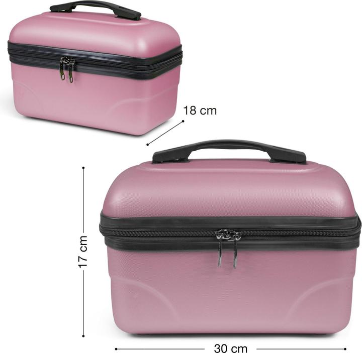 Produktbild Only-Bags.Store Kosmetiktasche für die Reise - Kleines Modell, wasserdicht